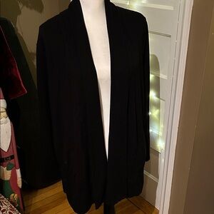 Jones New York Classic Black Cardigan